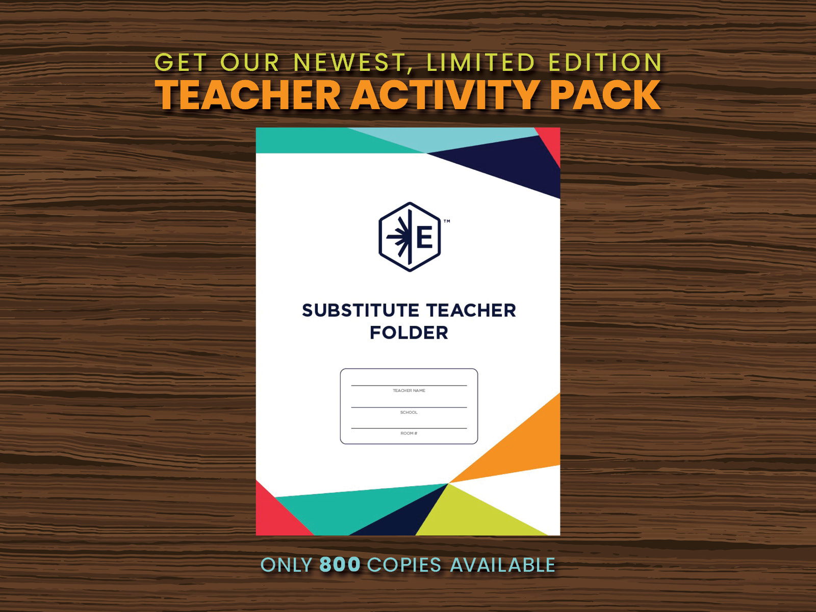 Substitute Plans Activity Pack